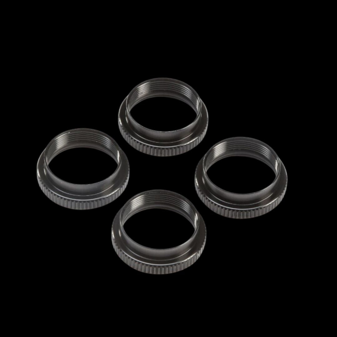 16mm Shock Nuts & O-rings (4): 8XZ-TLR243045