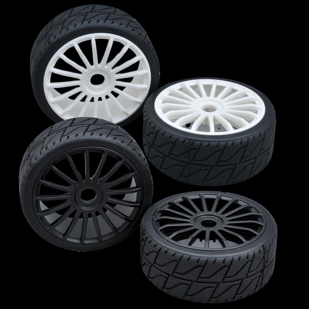 MCD Tyre 180 mm Asphalt + Wheels  (One pair)