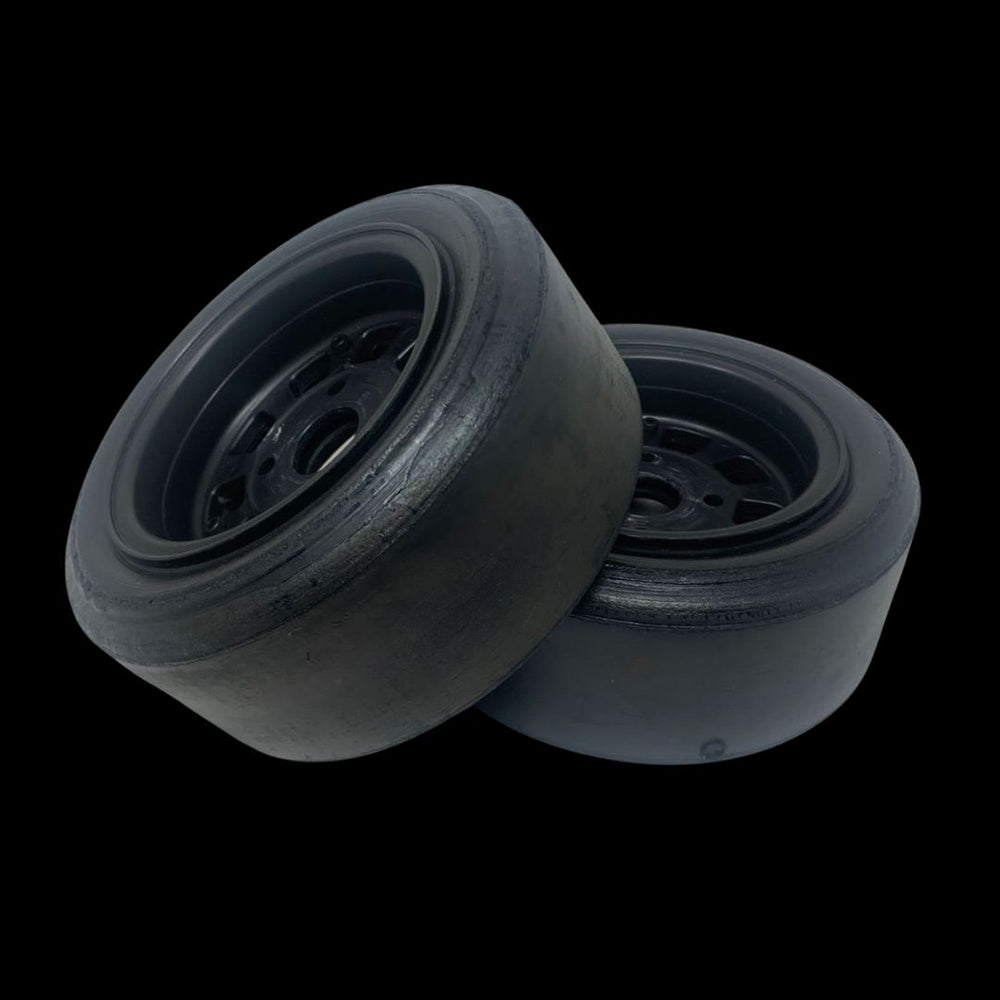 BRP 2" wide x 6" tall 405 compound slick tyres [one pair]
