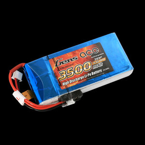 Gens Ace LiPo 2S 7.4V 3500mah Rx with Futaba