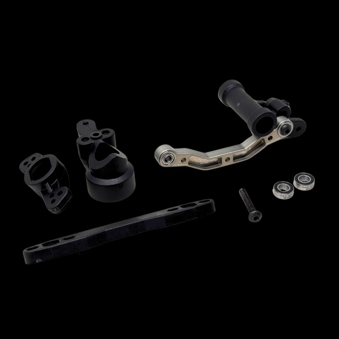 "NEW TAKE-OFF" MCD Steering Kit with Ackerman Bar