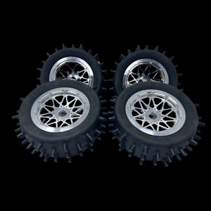 RRC Billet wheels + Akill 195mm V2 Super Spikes (4pcs)