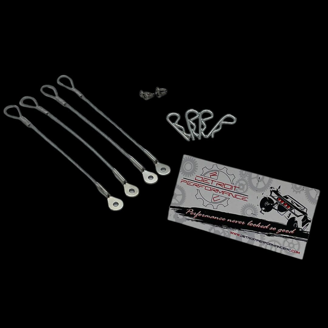 Detroit Performance Tethered Cage Clips (4) – Taylor RC