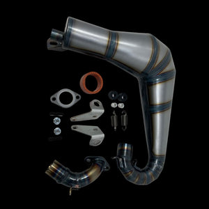 TAYLOR Silenced Vekta/TT Big Bore Exhaust