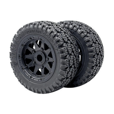Kraken All Terrain Dominator 1/5 Scale Wheels and Tyre Set (2)