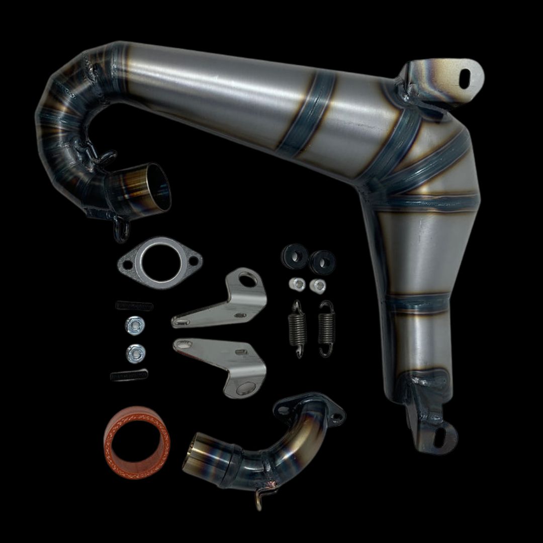 TAYLOR Silenced Vekta/TT Big Bore Exhaust