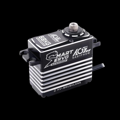 AGFRC Brushless 4-pole 68kg Billet Servo - SA81FHSW