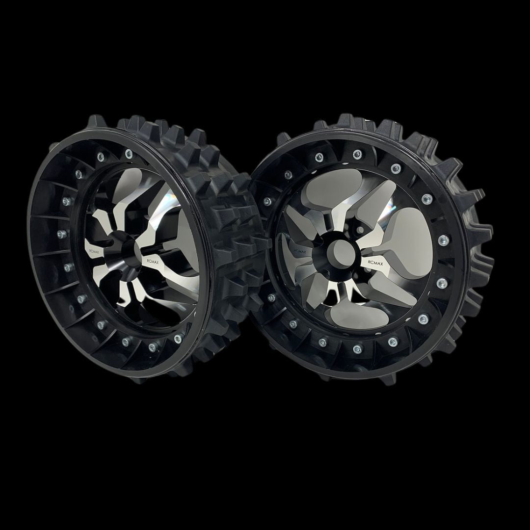 Pair of Super Spike 3" with 3D 4 Bolt Centres