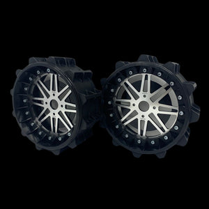 Pair of Sand Paddle 3" with Lightweight Centres for BRP Hubs