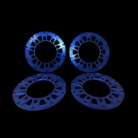 RCMAX Billet Beadlock Set - Fits Normal 1/5 Wheels (with dished centre)