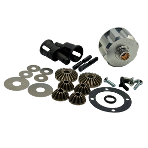 Kraken Billet Losi 5IVE-T Pin-less HD Bevel Gear Diff Conversion Kit