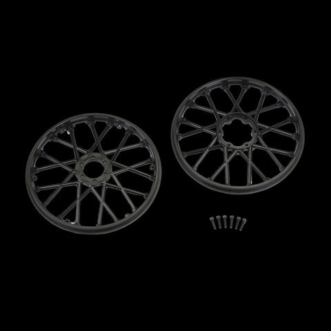 1/4 Bullyspoke V2 Bead Rear Wheel Black: Promoto-MX