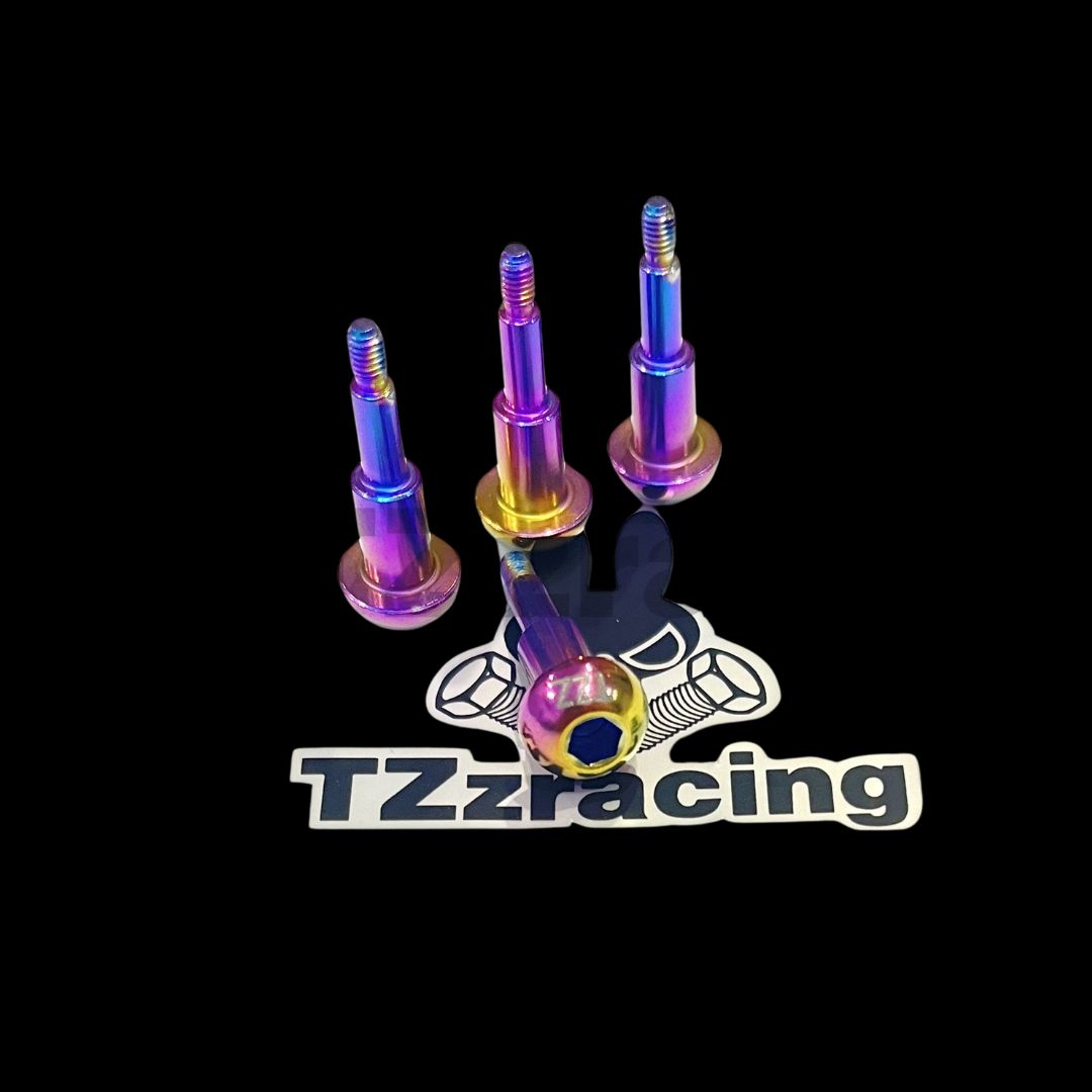 TZZ Titanium Losi 5ive 2.0 Brake Screw Set (4)