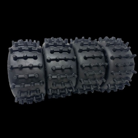 MadMax Super Hog Truck 186mm Spike Wheel/Tyre Set (4) with adaptors