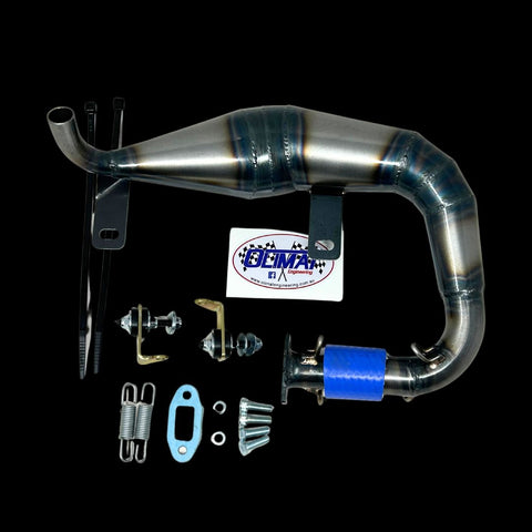 OLIMAT MCD RR5/W5/XR5 Exhaust Pipe - Non-silenced