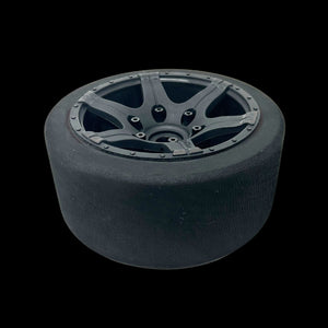 XMAXX/XRT 190mm Ultimate Foam Wheels - Zero Growth Slicks by Mad Max