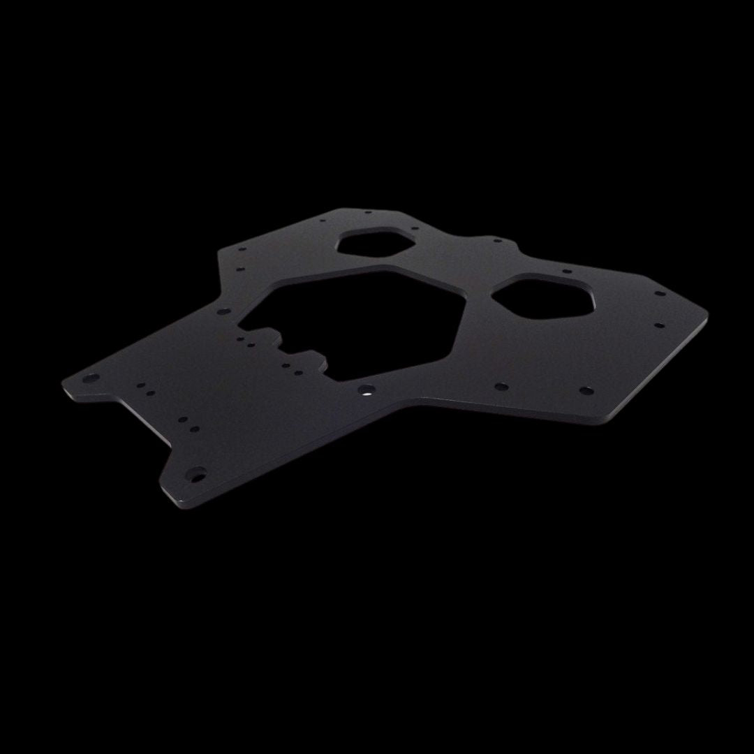 Primal RC V4 Aluminum Right Side Frame Plate (black)