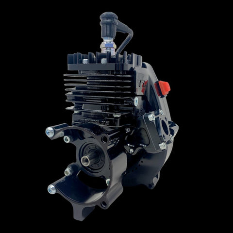 TAYLOR 35cc V2 Billet Reed Engine - Blacked Out