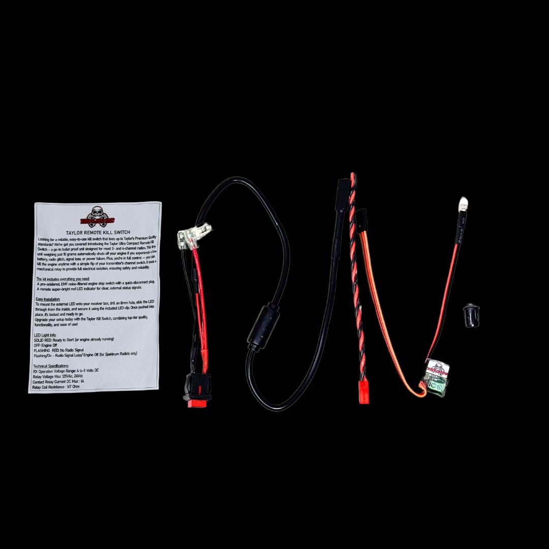 Autonomous Machine Remote Kill Switch Taylor RC Remote Kill Switch - Premium Engine Fail Safe