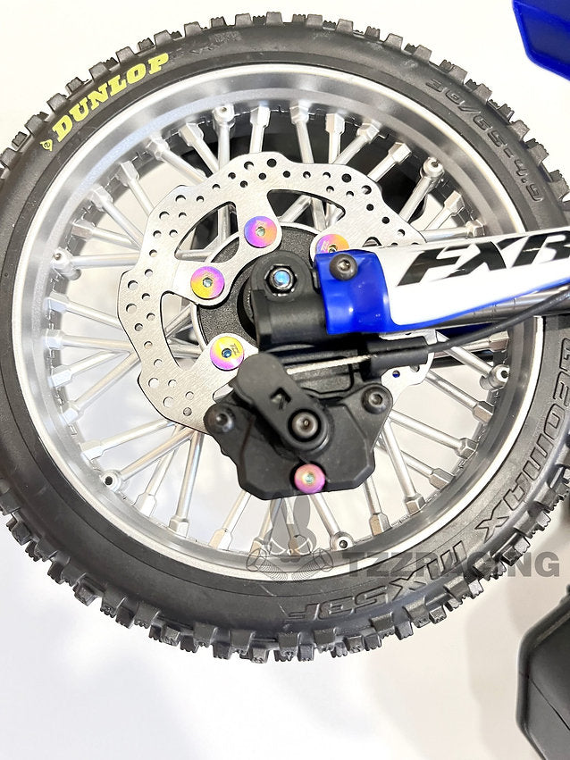 TZZ LOSI Promoto-MX Front brake disc Titanium alloy screws(6
