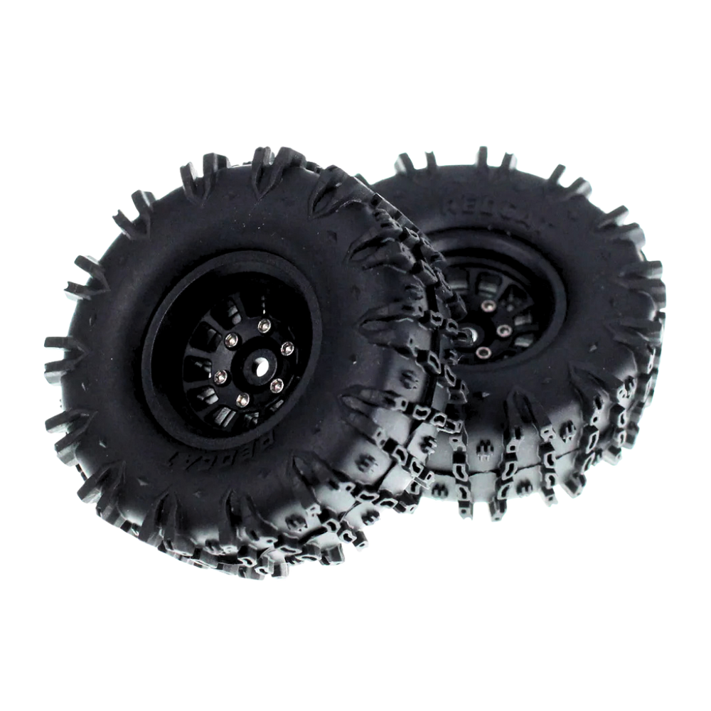 Ascent 18 1.3" Pre-Mounted Apex Wheels and Tires (1pr) [RER42131]