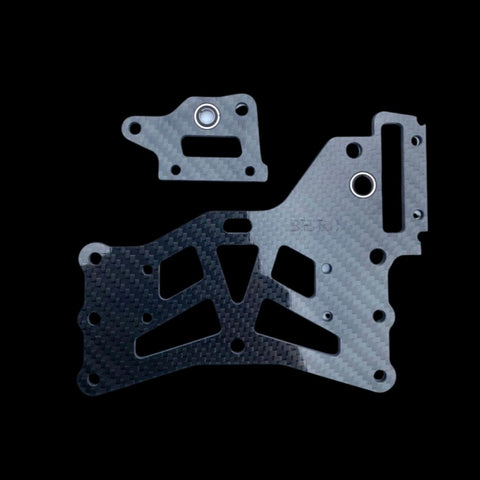 BONEHEAD RC Carbon Primal Tranny Top plate/Brake mount