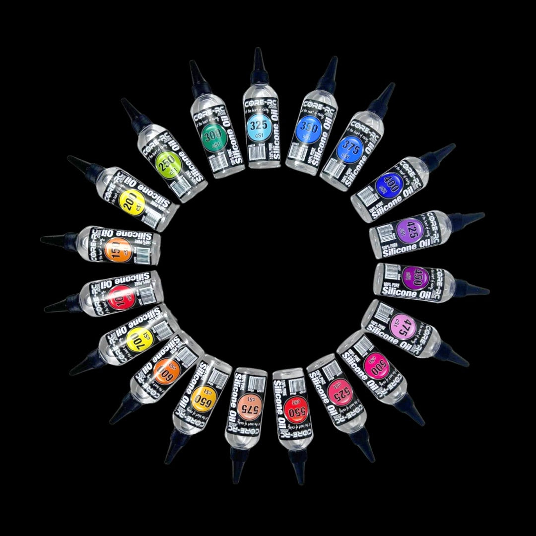 CORE RC Silicone Shock Oil 60ML - Multiple Flavours!