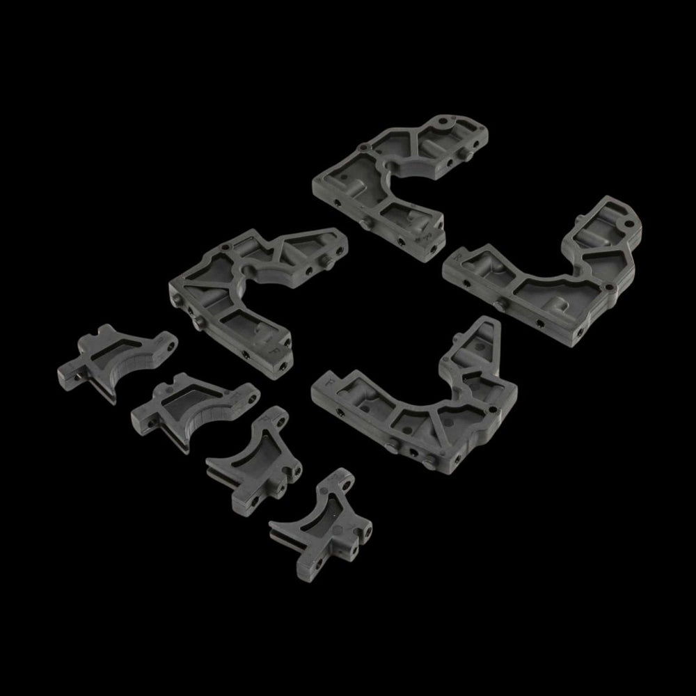 Front/Rear Bulkhead Set: DBXL-E 2.0 - LOS251102
