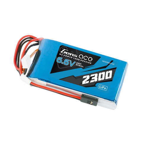 Gens Ace 2300mah 6.6V 2S Futaba TX Battery