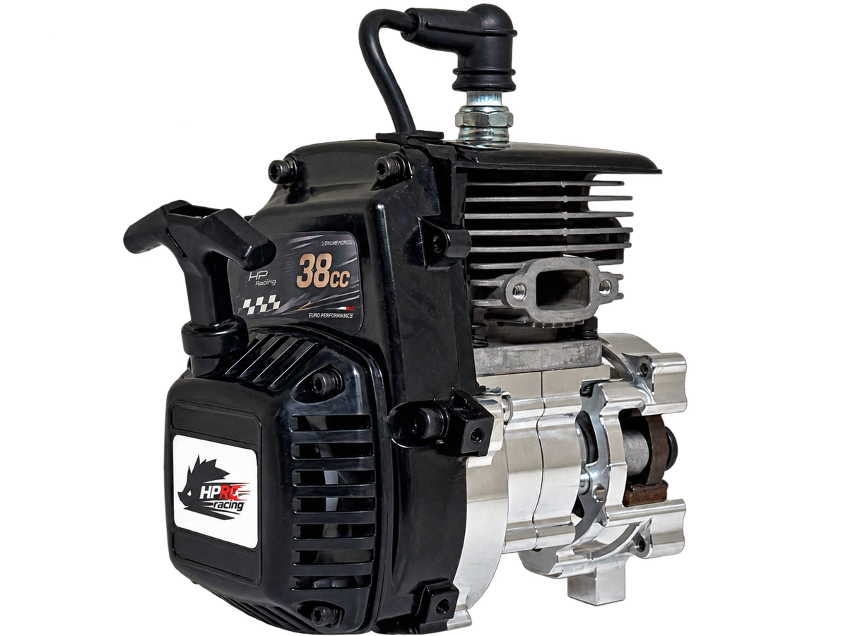HPRC Billet Reed Case 38cc Race Ported Fujiwara Engine