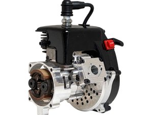 HPRC Billet Reed Case 34cc Race Ported Zenoah Engine