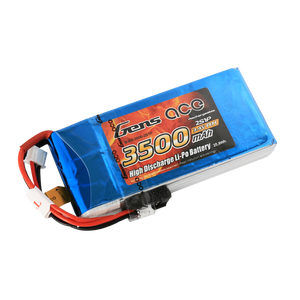 Gens Ace LiPo 2S 7.4V 3500mah Lightweight Rx Battery
