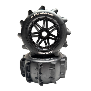 Louise RC 5th Scale 189mm Paddle 24mm Hex Wheels/Tyres [L-T3280B]
