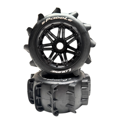 Louise RC 5th Scale 189mm Paddle 24mm Hex Wheels/Tyres [L-T3280B]