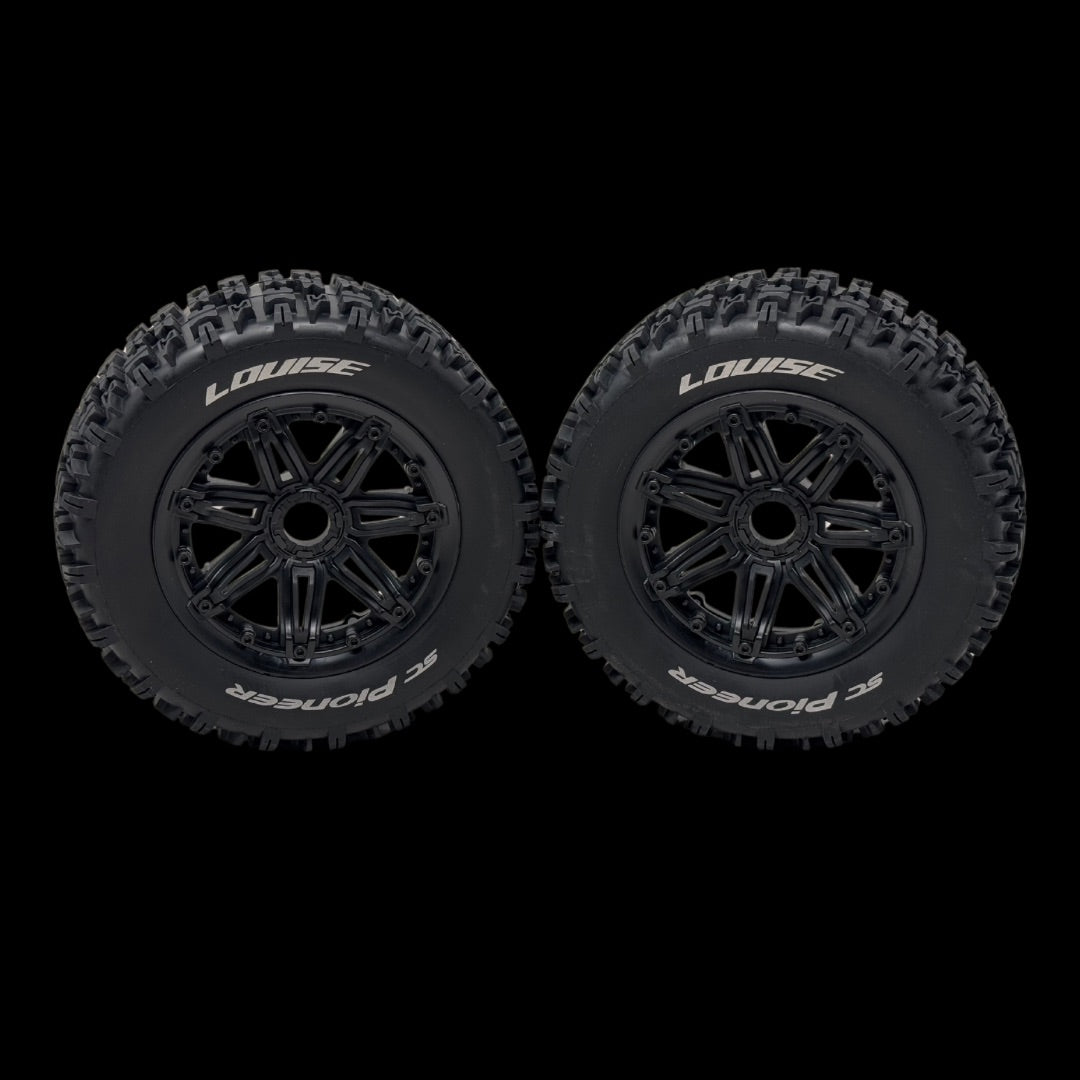 Louise RC 5th Scale 189mm Pioneer 24mm Hex Wheels/Tyres  L-T3292B