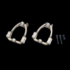 MCD L/R Caster Block Set 0 Deg.Alloy (Opt.) - 300704A