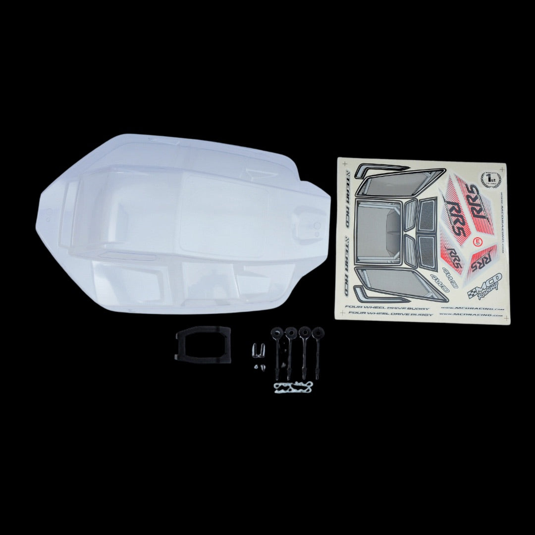 MCD RR5 CF Body Shell Kit Complete - M500102P