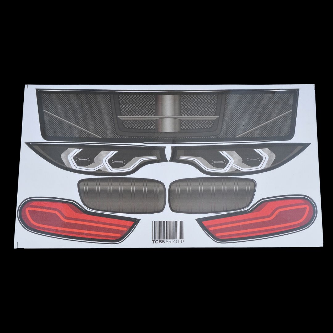 MCD TCB5 EFRA5069/19 Body Basic Decal Set - 551401P – Taylor RC