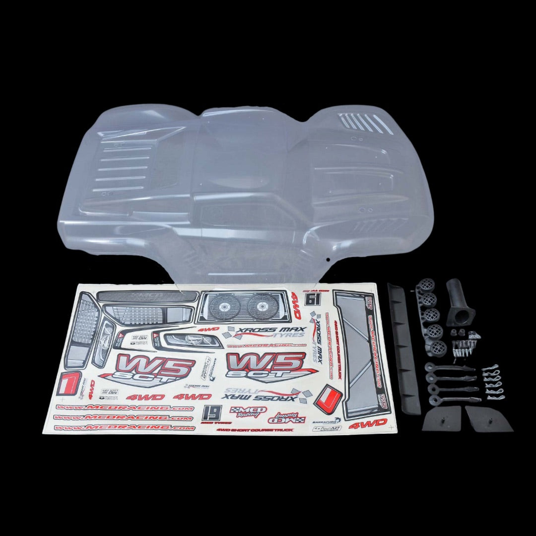 MCD W5 Body Shell Kit Complete - M501601P – Taylor RC