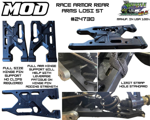 MOD Race Armor Losi 5T/2.0 Rear Arms (L&R) 24720