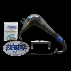 OLIMAT 34cc+ BAJA SX5/TSK-B Cage Exhaust Pipe - Unsilenced