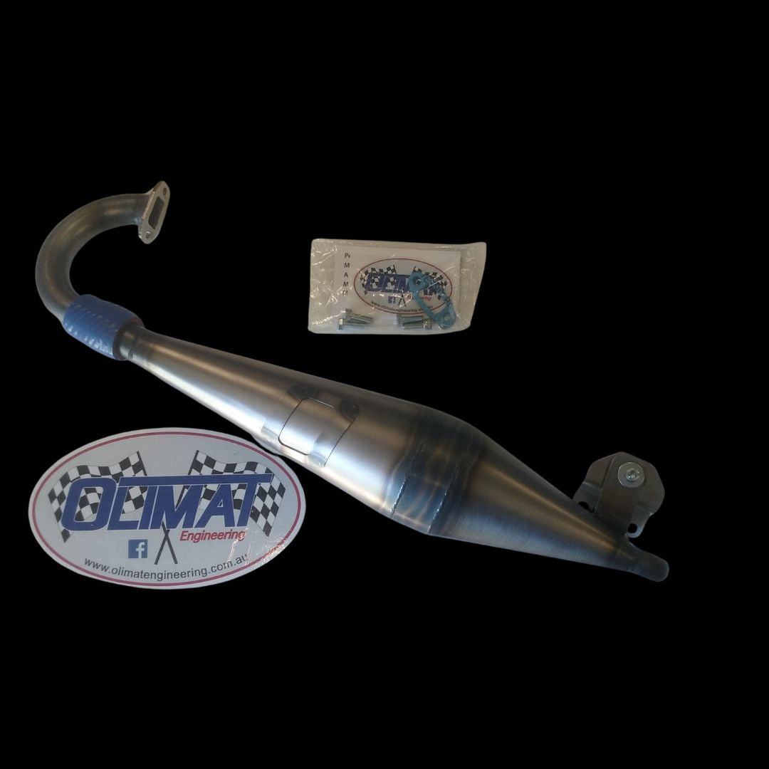 OLIMAT BAJA SX5/TSK-B Cage Exhaust Pipe - Unsilenced