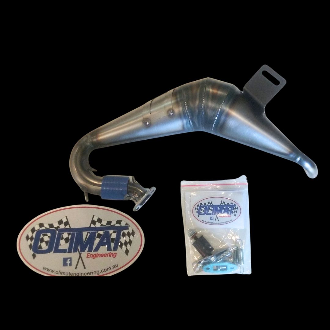 OLIMAT Losi 5T & 5ive 2.0 (34cc+) Unsilenced Exhaust Pipe