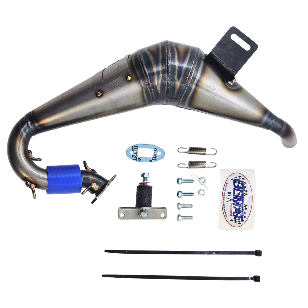 OLIMAT Losi 5T & 5ive 2.0 (34cc+) Unsilenced Exhaust Pipe