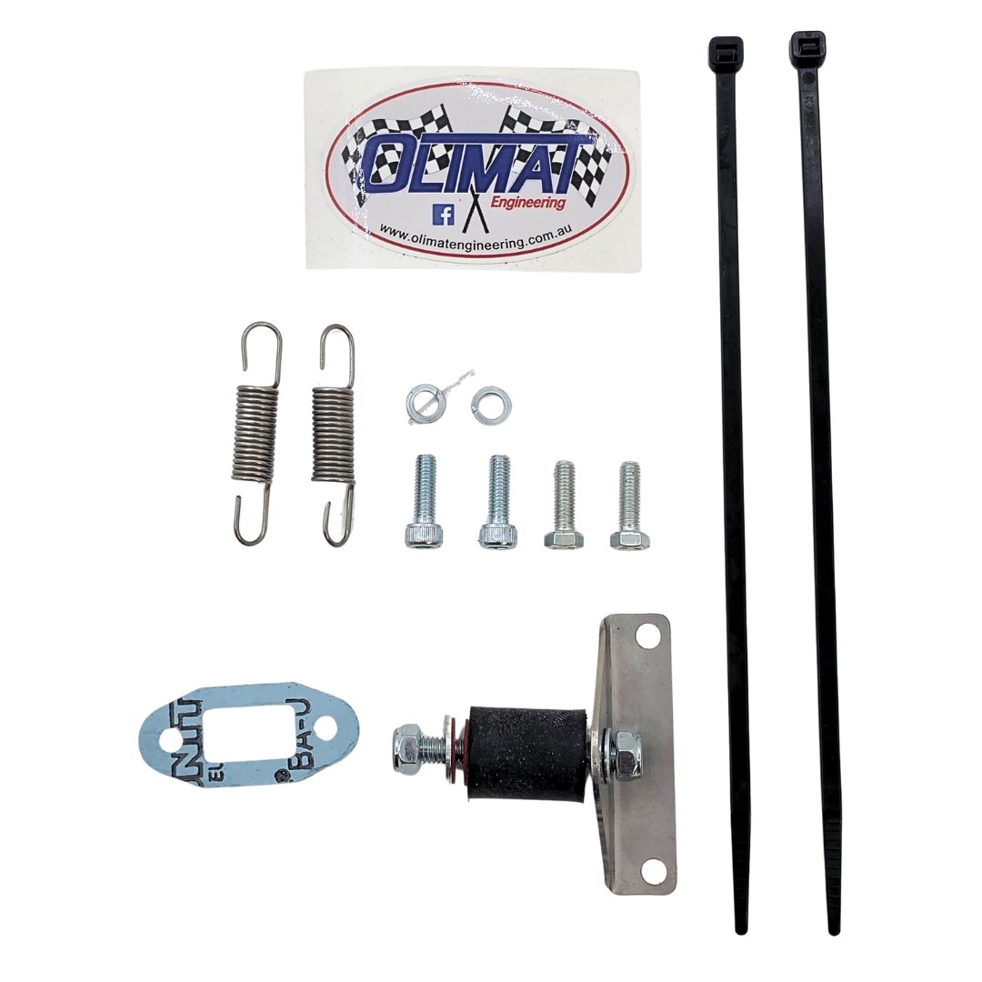 OLIMAT Losi 5T & 5ive 2.0 (34cc+) Unsilenced Exhaust Pipe