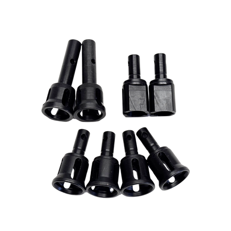 "BUNDLE DEAL" FLM Losi 5T & 5ive 2.0 "4EVER" Hardened Drive Cup Kit (incl 2x Free HD Stub Axles!)