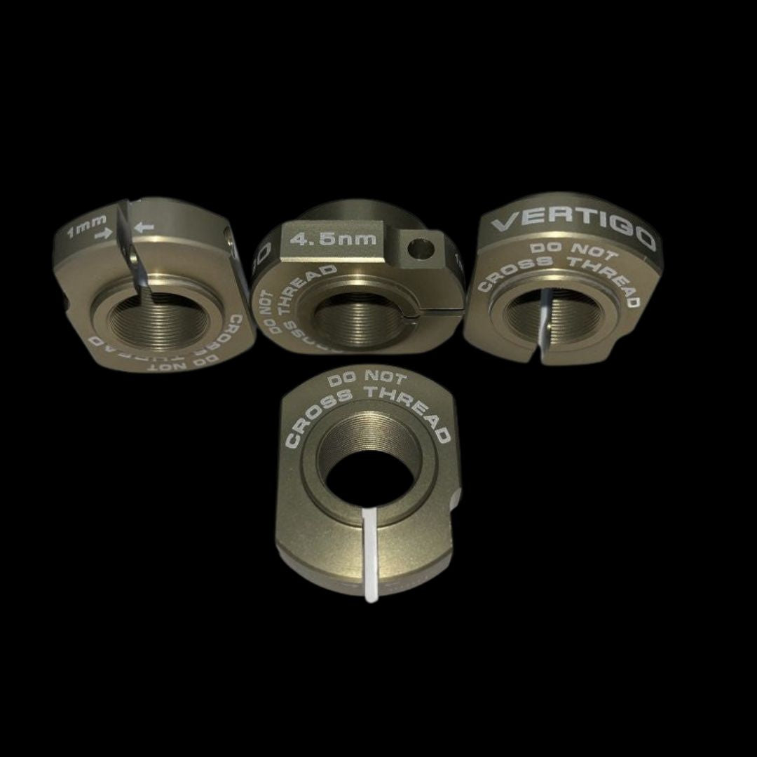 Vertigo Vekta.5/TT Hard Anodized 7075 Slipper Nut