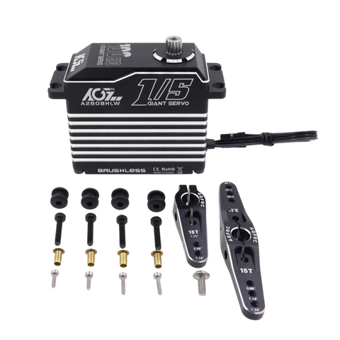 AGFRC Brushless 78KG Billet Servo - A280BHMW