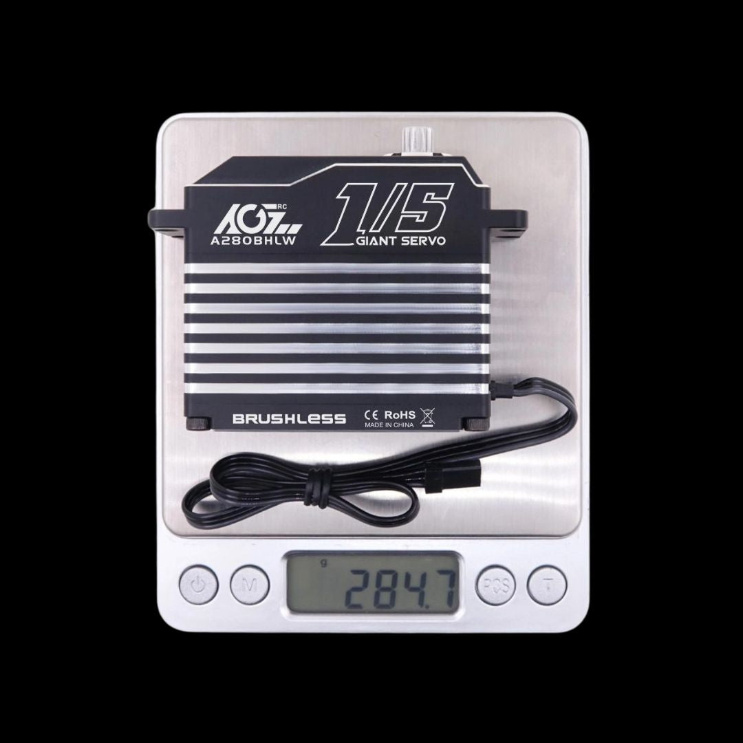 AGFRC Brushless 100KG Billet Servo - A280BHLW