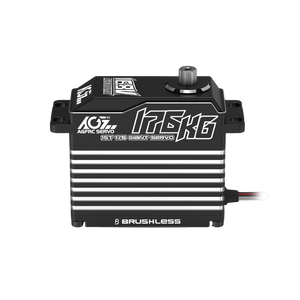 AGF brushless servo on a white background